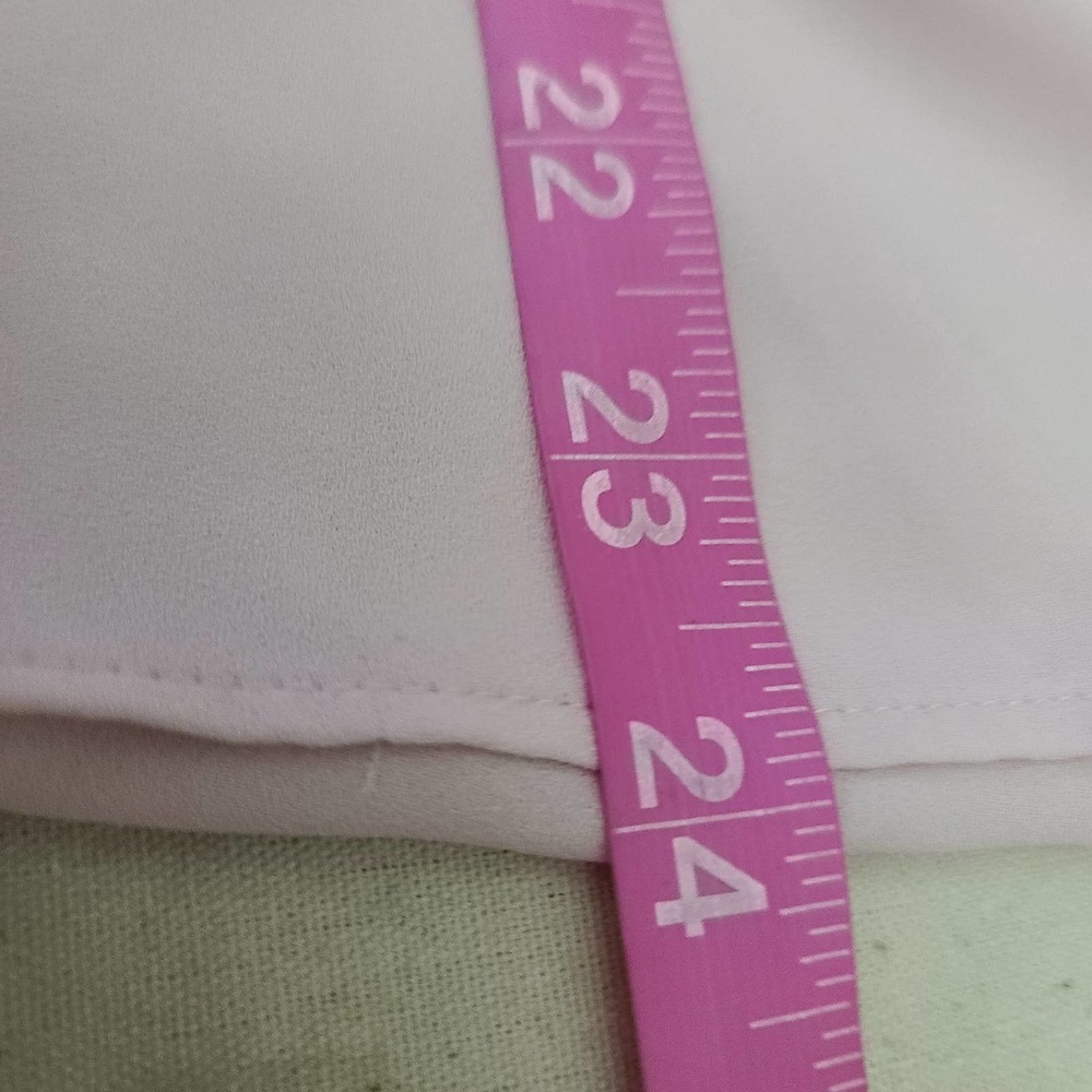 LOFT top blouse oversized short sleeve pale rose sz S - Picture 7 of 7